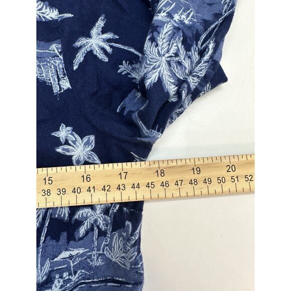 Womens Old Navy Shirt Size Small Blue Beach Long Sleeve Henley - Picture 7 of 10